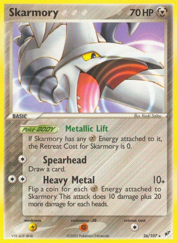 Skarmory (26/107) (Stamped) [EX: Deoxys]