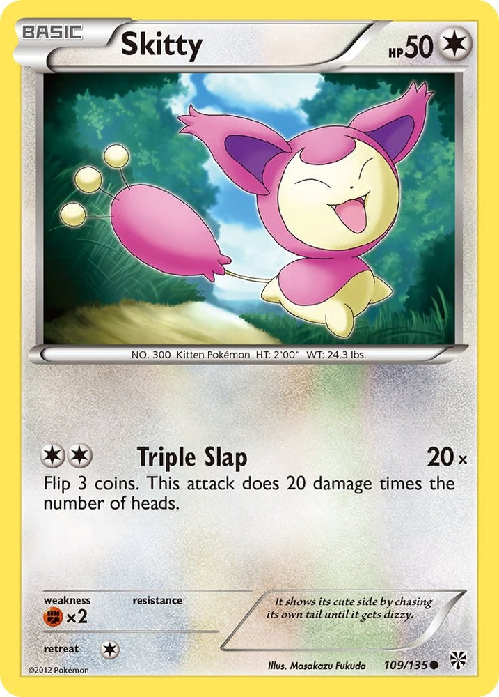 Skitty (109/135) [Black & White: Plasma Storm]