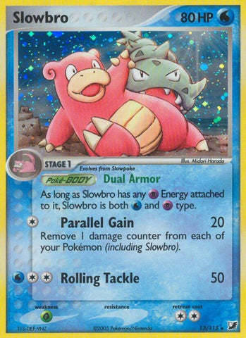 Slowbro (13/115) (Stamped) [EX: Unseen Forces]