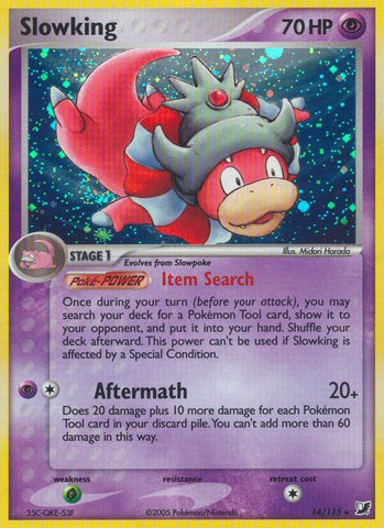 Slowking (14/115) (Stamped) [EX: Unseen Forces]