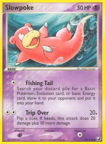 Slowpoke (72/115) (Stamped) [EX: Unseen Forces]