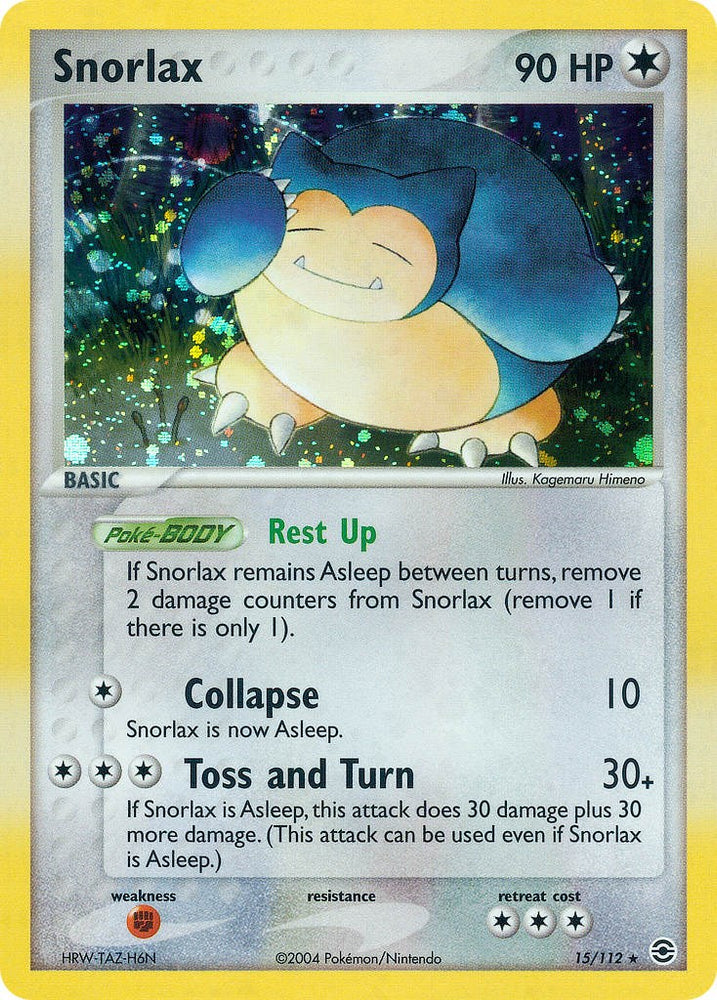 Snorlax (15/112) [EX: FireRed & LeafGreen]