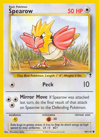 Spearow (94/110) [Legendary Collection]