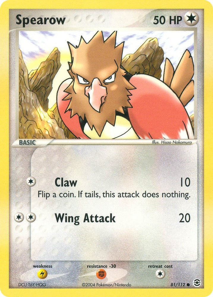 Spearow (81/112) [EX: FireRed & LeafGreen]