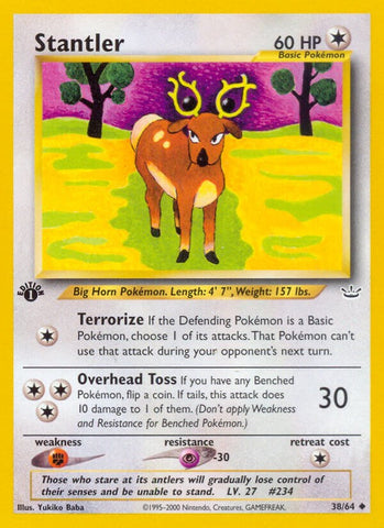 Stantler (38/64) [Neo Revelation Unlimited]