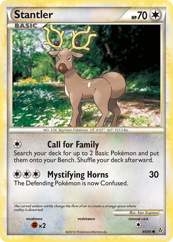 Stantler (64/95) [HeartGold & SoulSilver: Unleashed]