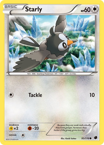 Starly (95/116) [Black & White: Plasma Freeze]