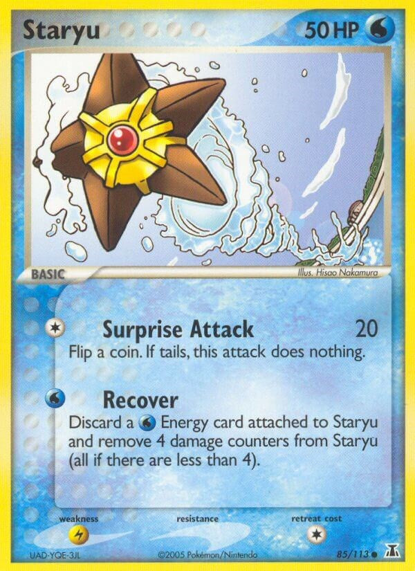 Staryu (85/113) (Stamped) [EX: Delta Species]