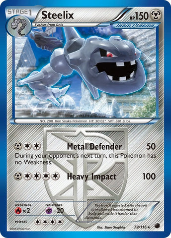 Steelix (79/116) [Black & White: Plasma Freeze]