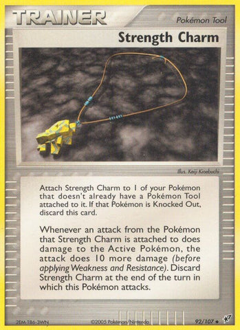 Strength Charm (92/107) (Stamped) [EX: Deoxys]