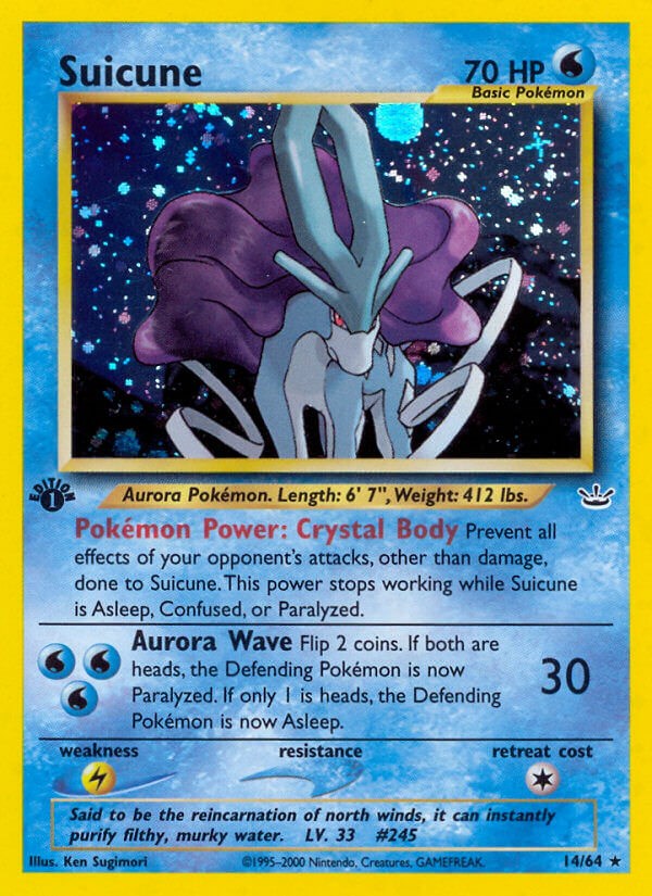 Suicune (14/64) [Neo Revelation Unlimited]