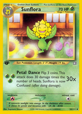 Sunflora (50/111) [Neo Genesis Unlimited]