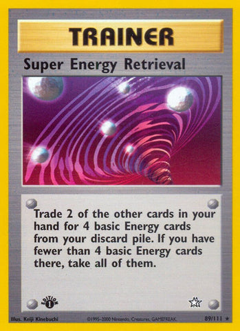 Super Energy Retrieval (89/111) [Neo Genesis Unlimited]