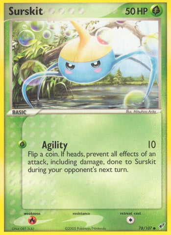 Surskit (78/107) (Stamped) [EX: Deoxys]