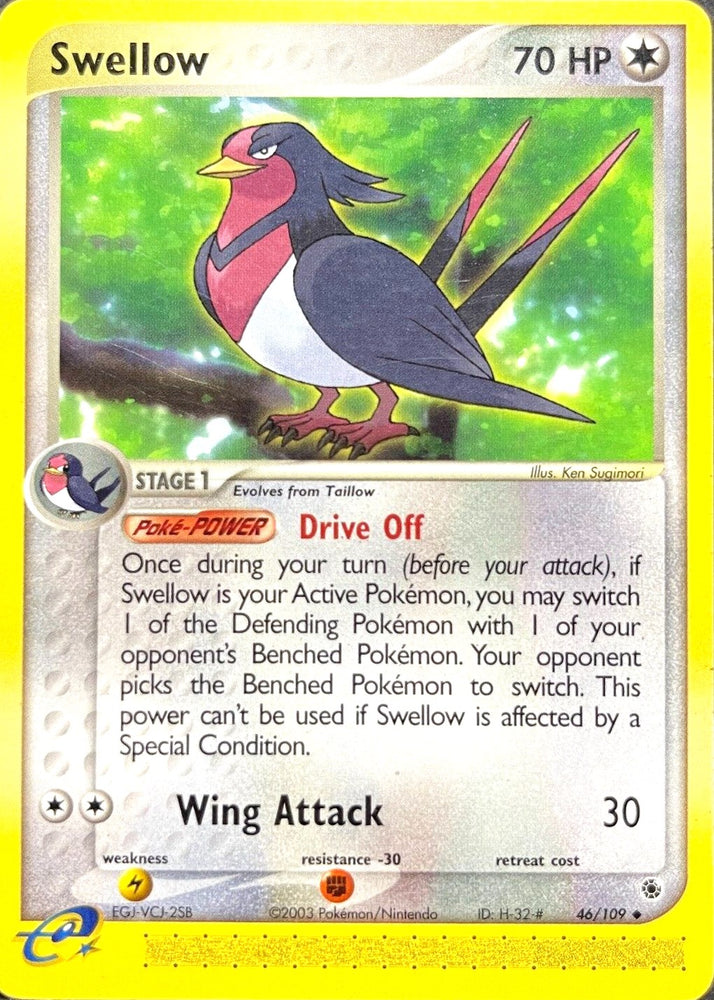 Swellow (46/109) [EX: Ruby & Sapphire]