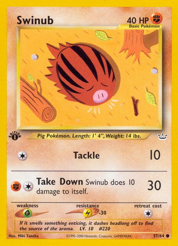 Swinub (57/64) [Neo Revelation Unlimited]