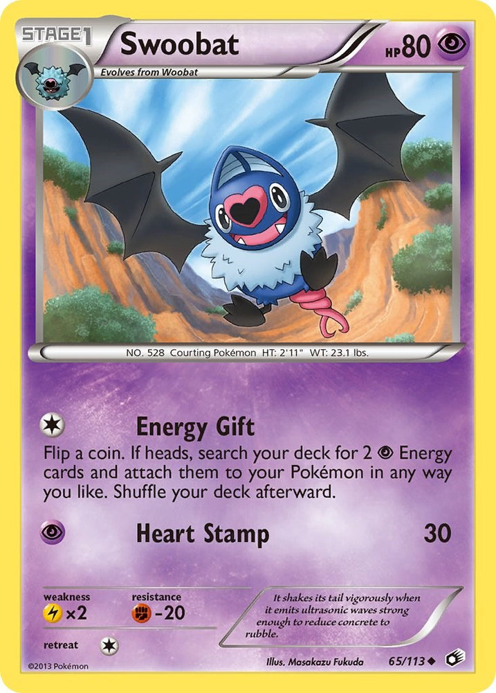 Swoobat (65/113) [Black & White: Legendary Treasures]