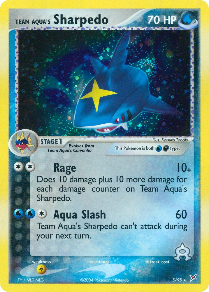 Team Aqua's Sharpedo (5/95) [EX: Team Magma vs Team Aqua]