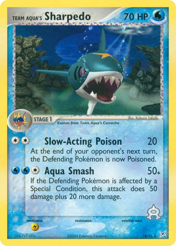 Team Aqua's Sharpedo (18/95) [EX: Team Magma vs Team Aqua]