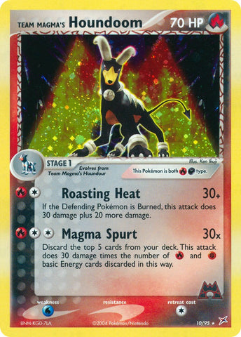 Team Magma's Houndoom (10/95) [EX: Team Magma vs Team Aqua]