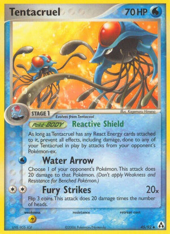 Tentacruel (45/92) (Stamped) [EX: Legend Maker]