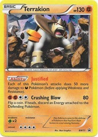 Terrakion (BW71) [Black & White: Black Star Promos]