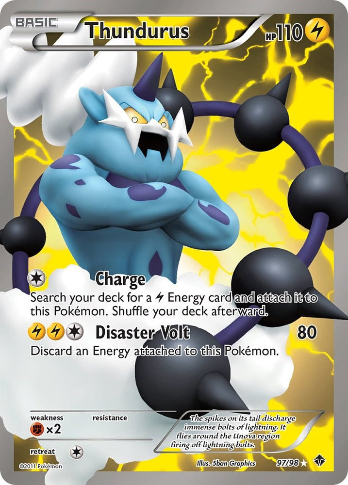 Thundurus (97/98) [Black & White: Emerging Powers]