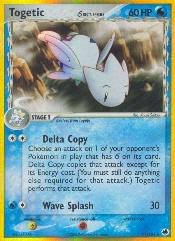 Togetic (11/101) (Delta Species) (Stamped) [EX: Dragon Frontiers]