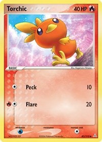 Torchic (83/110) (Stamped) [EX: Holon Phantoms]