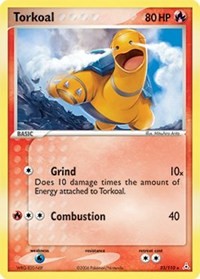 Torkoal (33/110) [EX: Holon Phantoms]