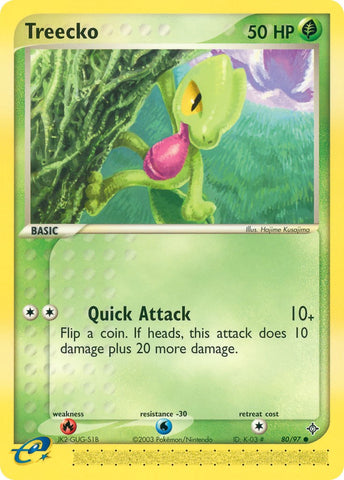 Treecko (80/97) [EX: Dragon]