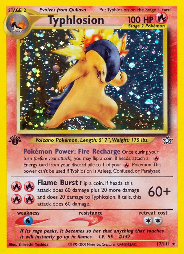 Typhlosion (17/111) [Neo Genesis Unlimited]