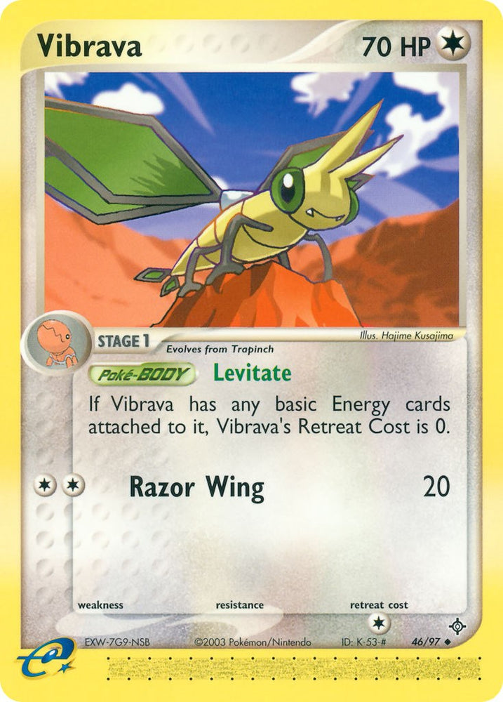Vibrava (46/97) [EX: Dragon]