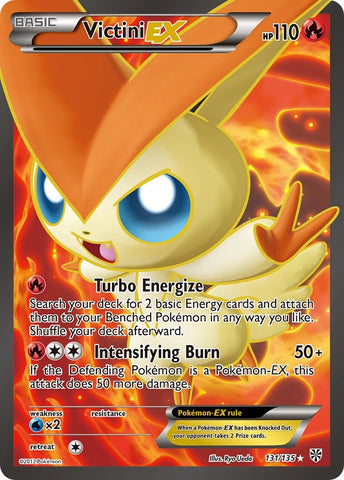 Victini EX (131/135) [Black & White: Plasma Storm]