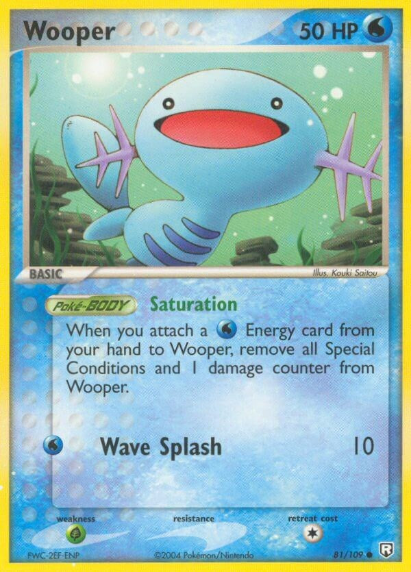 Wooper (81/109) (Stamped) [EX: Team Rocket Returns]