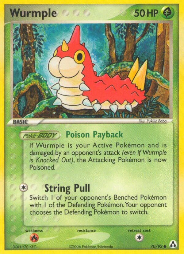 Wurmple (70/92) (Stamped) [EX: Legend Maker]