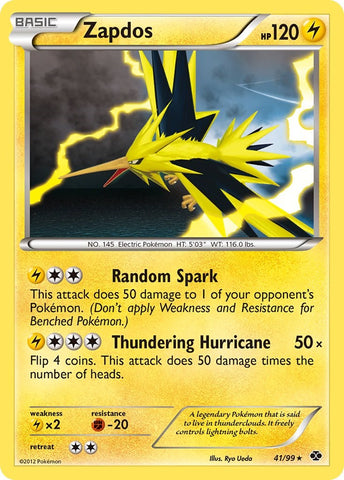 Zapdos (41/99) [Black & White: Next Destinies]