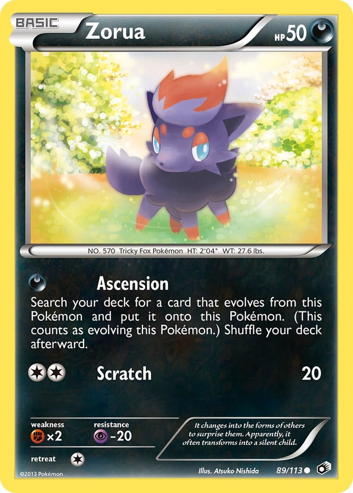 Zorua (89/113) [Black & White: Legendary Treasures]