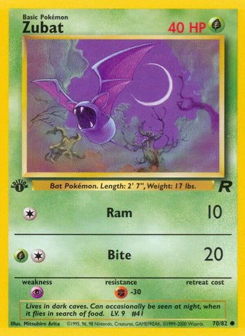 Zubat (70/82) [Team Rocket Unlimited]