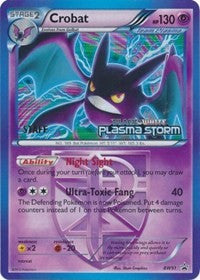 Crobat Team Plasma (BW51) (Staff Prerelease Promo) [Black & White: Black Star Promos]