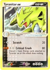 Tyranitar ex (17/17) [POP Series 1]