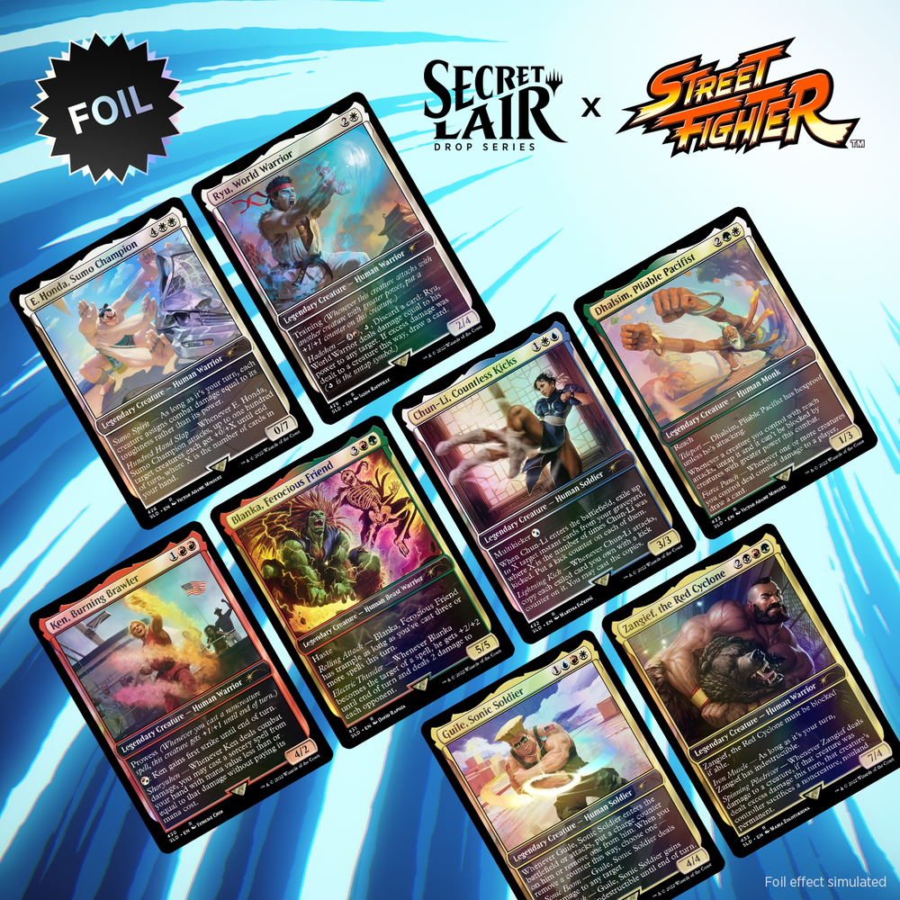 Secret Lair: Drop Series - Secret Lair x Street Fighter (Foil Edition)