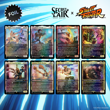 Secret Lair: Drop Series - Secret Lair x Street Fighter (Foil Edition)