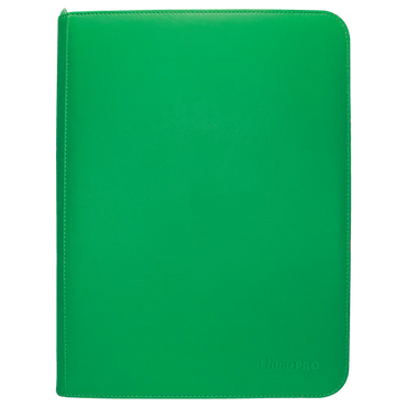 Ultra PRO - Vivid 9-Pocket Zippered PRO-Binder - Green