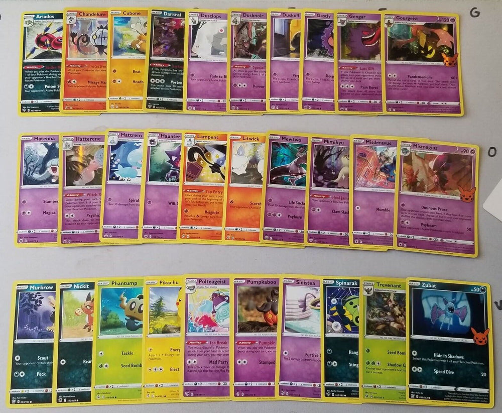 Pokémon 2022 Trick or Trade Set 30 cards