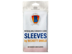 Beckett Shield Graded Card Sleeves (100)
