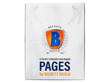 Beckett Shield 9 Pocket Page Sleeves For Standard (100)