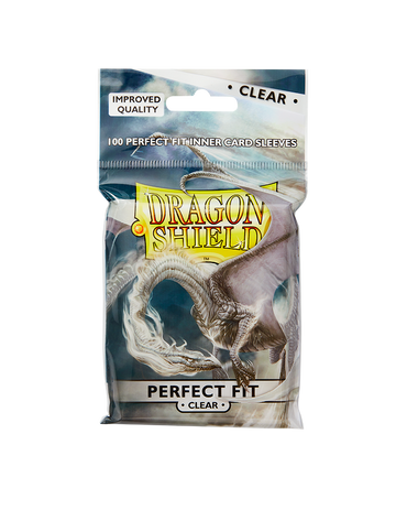 Dragon Shield Sleeves Perfect Fit Toploading Clear 100CT