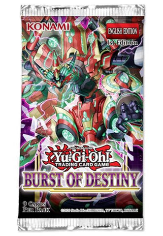 Burst of Destiny - Booster Pack (1st Edition)
